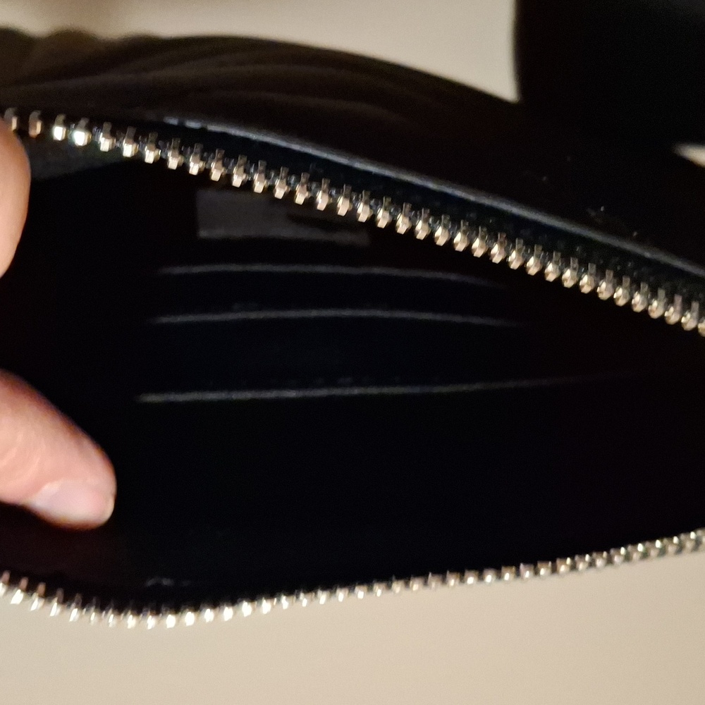 5/$25- NWOT New Day Black Quilted Clutch Bag - Picture 3 of 3